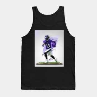 Marquise Hollywood Brown Baltimore Sports Art Tank Top